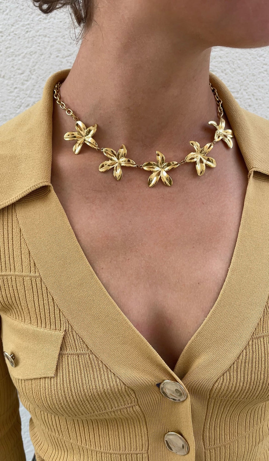 Collier Multi Flower