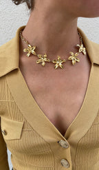 Collier Multi Flower