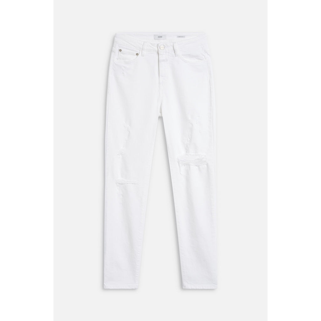 Closed - Jean Closed Baker High - Blanc - Femme