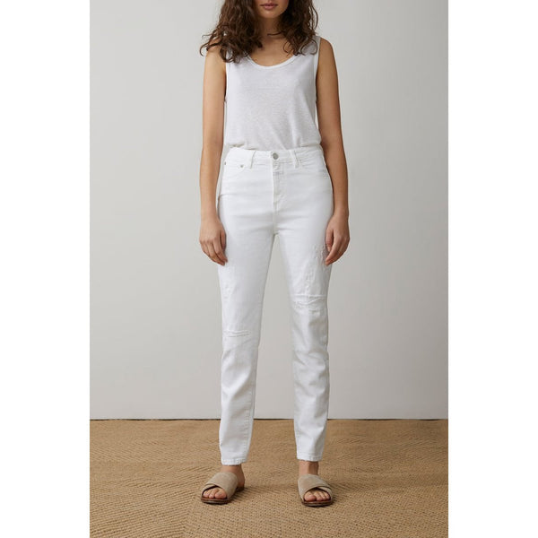 Closed - Jean Closed Baker High - Blanc - Femme
