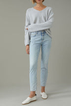 Closed - Jean Baker High - Light Blue - Femme