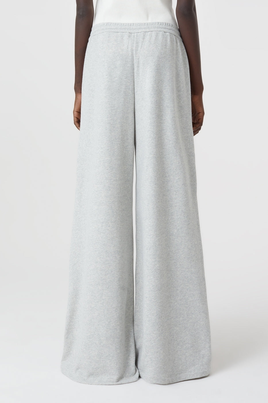 Pantalon Faris - Light Grey Melange - Femme