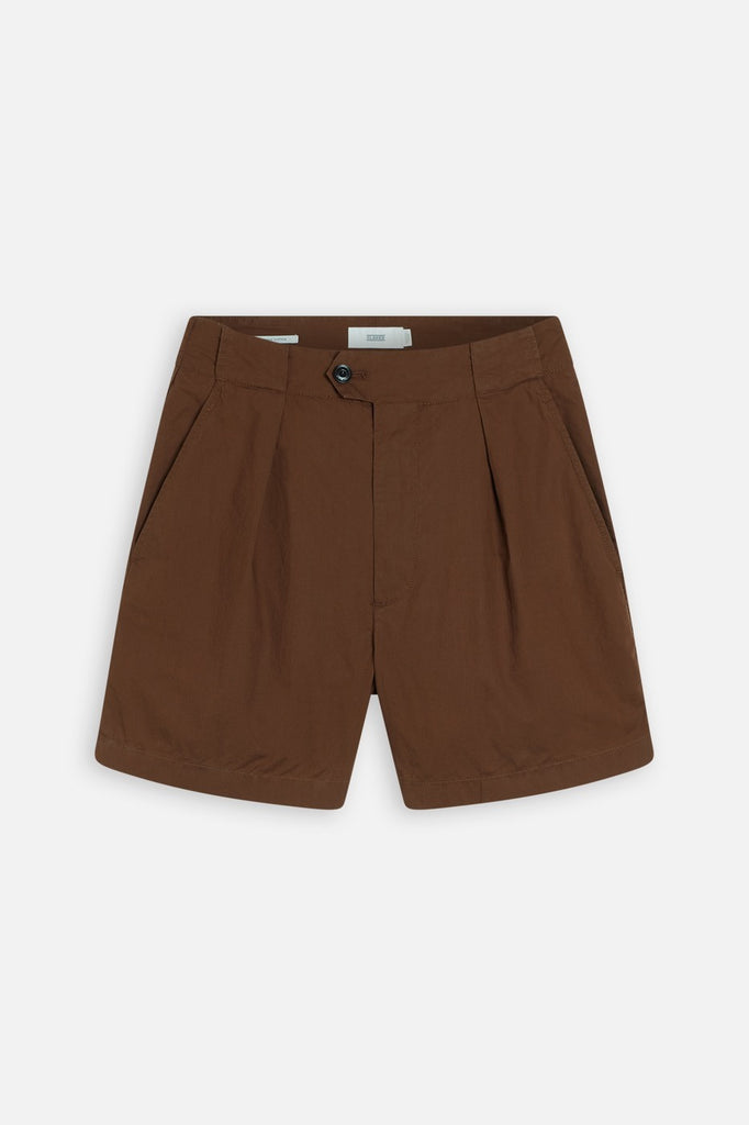 Closed - Short Regular En Coton Biologique - Marron - Femme