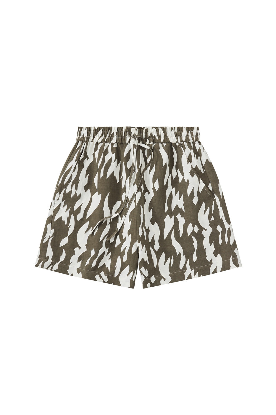 Short Fluid - Army Green - Femme