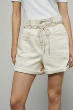 Closed - Short Airi - Creme - Femme