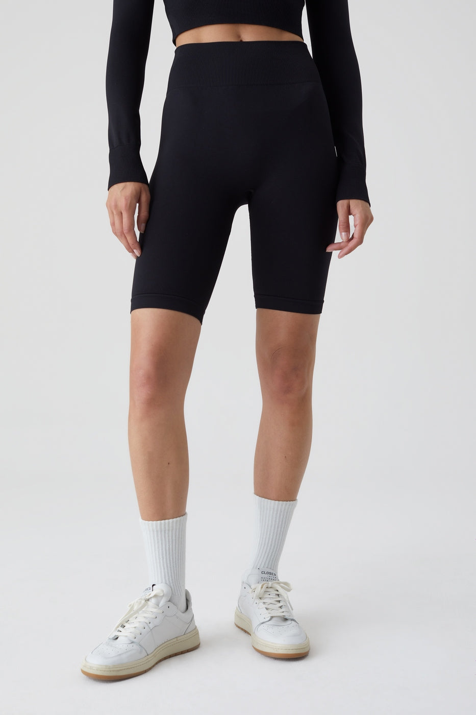 Short Leggins - Black - Femme