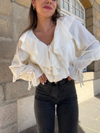 Blouse Iris Écru