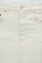 Jupe Low Waist - Ivory - Femme