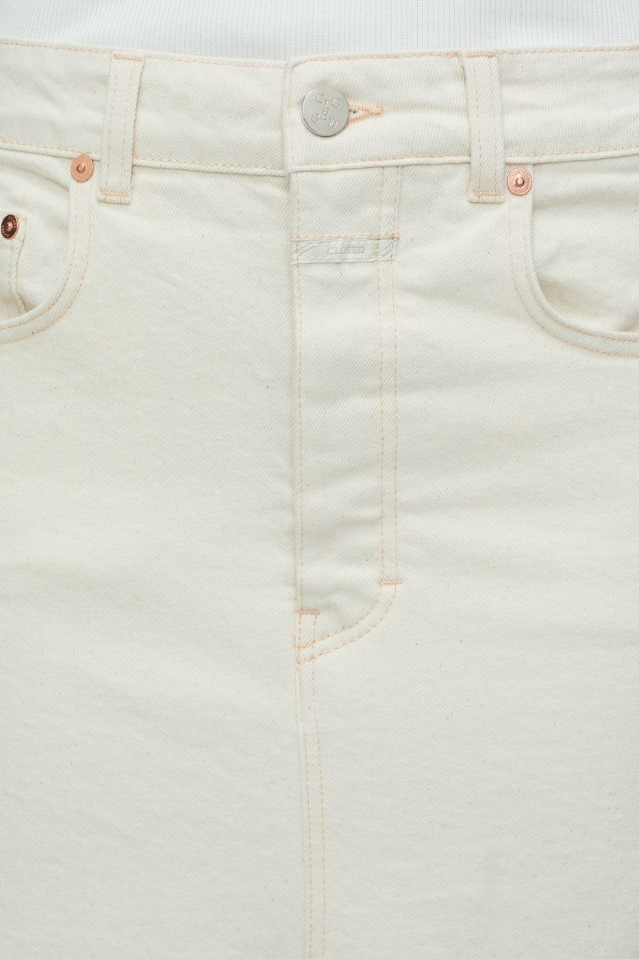 Jupe Low Waist - Ivory - Femme