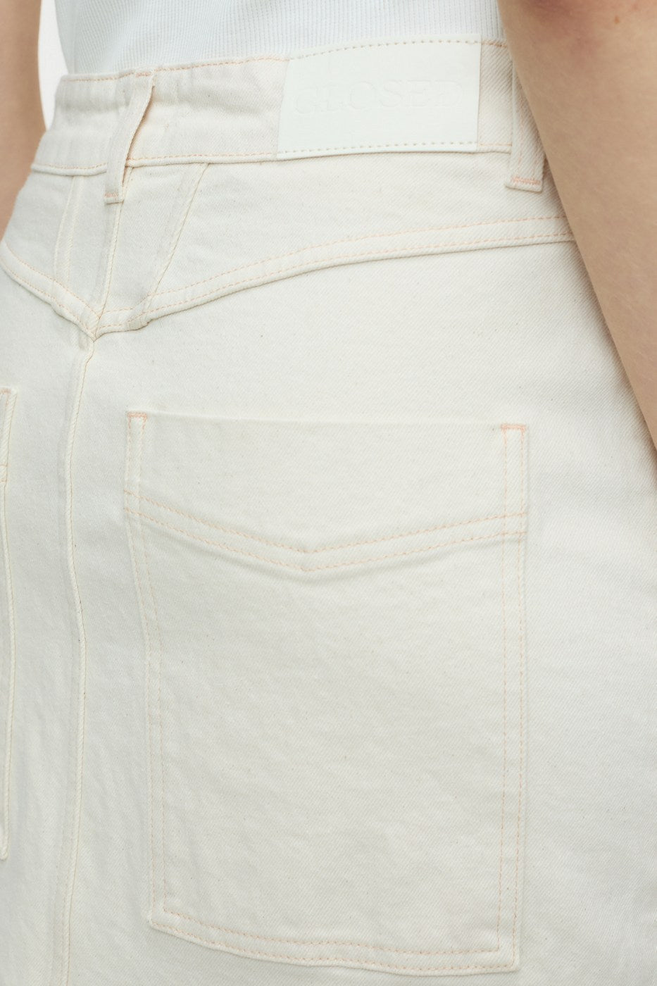 Jupe Low Waist - Ivory - Femme