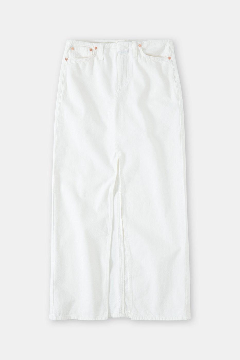 Jupe Long 5-Pocket - White - Femme