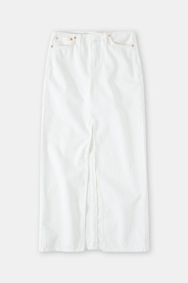 Jupe Long 5-Pocket - White - Femme