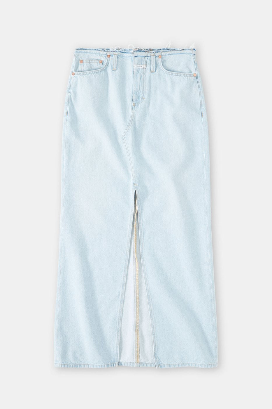 Jupe Long 5-Pocket - Light Blue - Femme