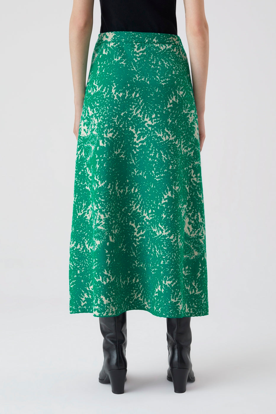 Jupe Knitted - Green Patina - Femme