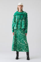 Jupe Knitted - Green Patina - Femme