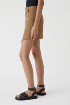 Jupe Short Wrap - Nutmeg - Femme