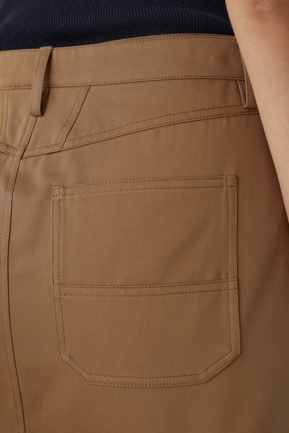 Jupe Short Wrap - Nutmeg - Femme