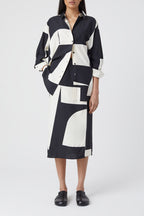 Jupe Long Suit - Black - Femme