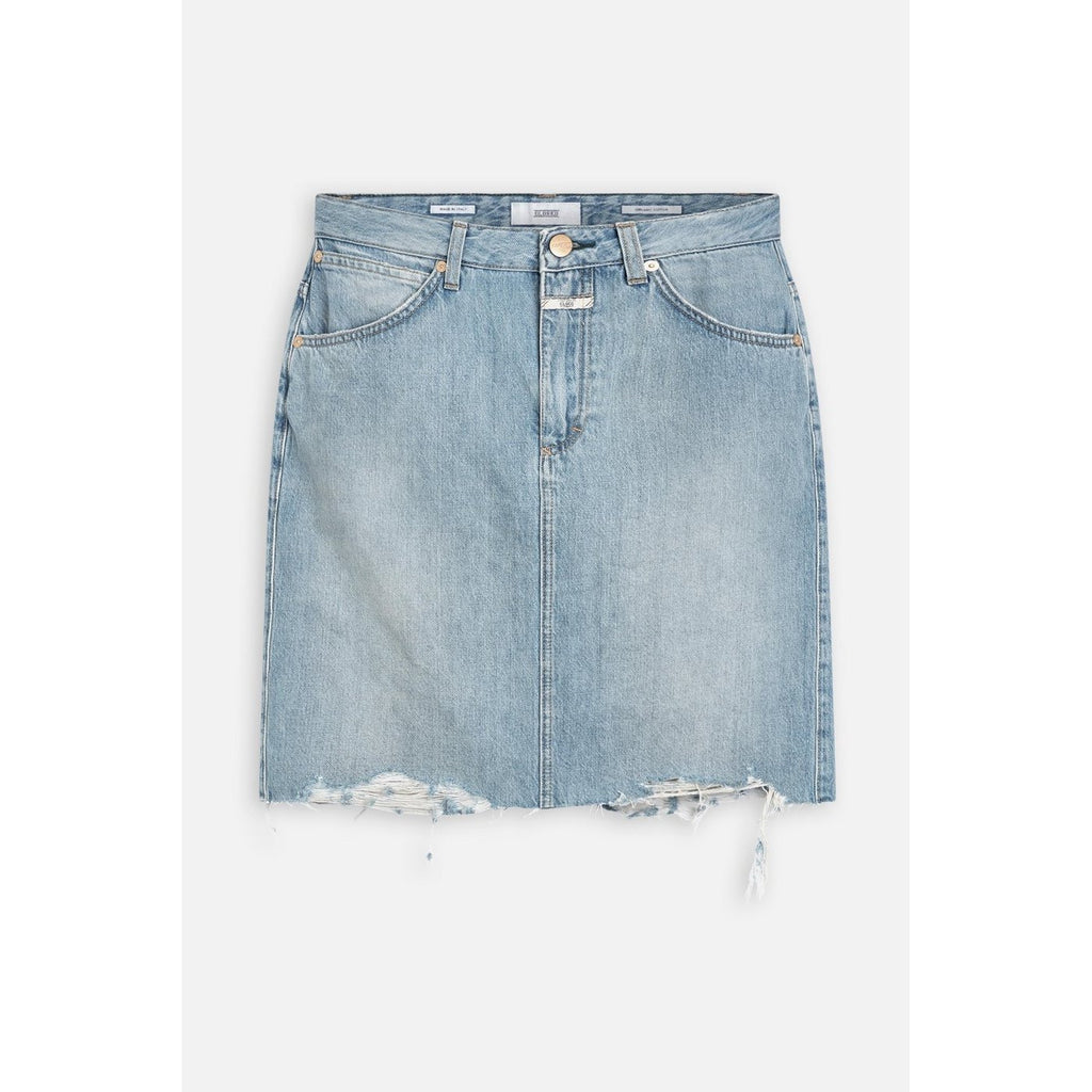 Closed - Jupe Shemmett - Mid Blue - Femme