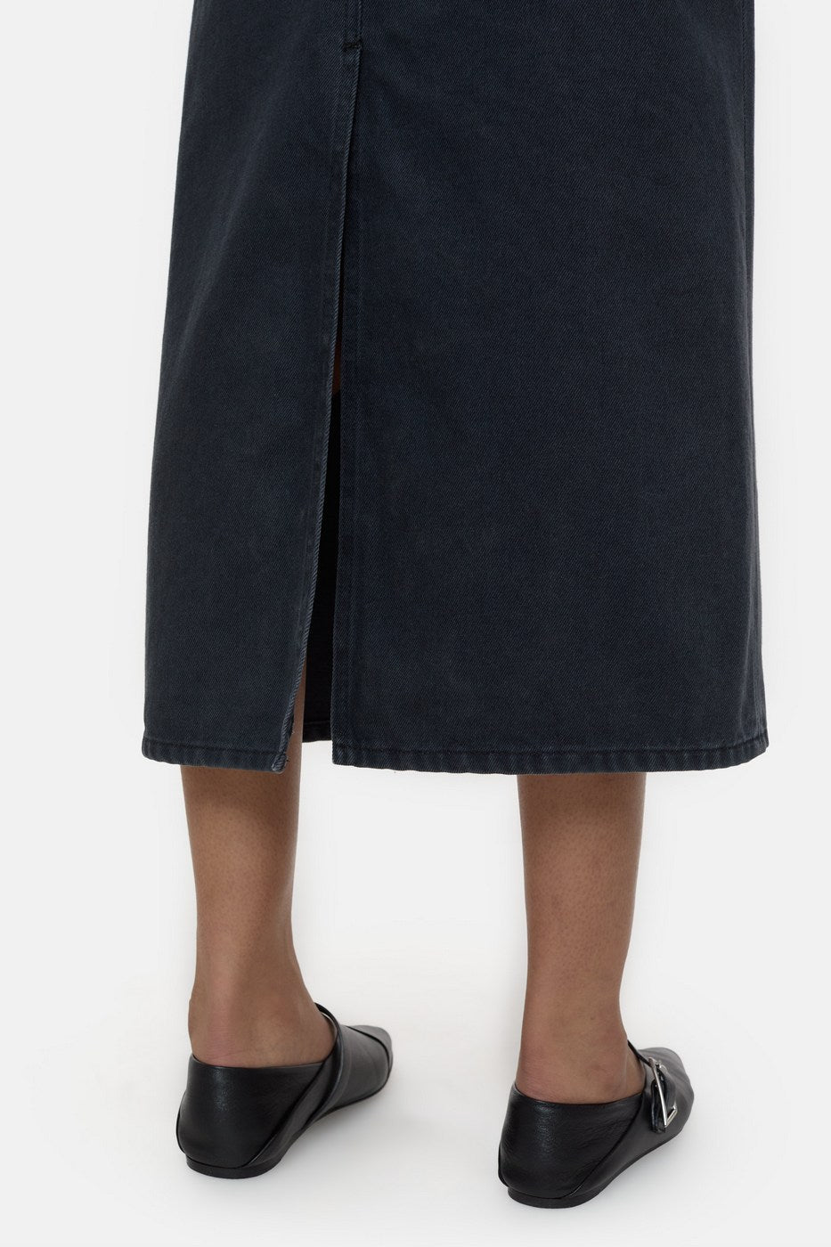Jupe Slim 5-Pocket - Dark Grey - Femme
