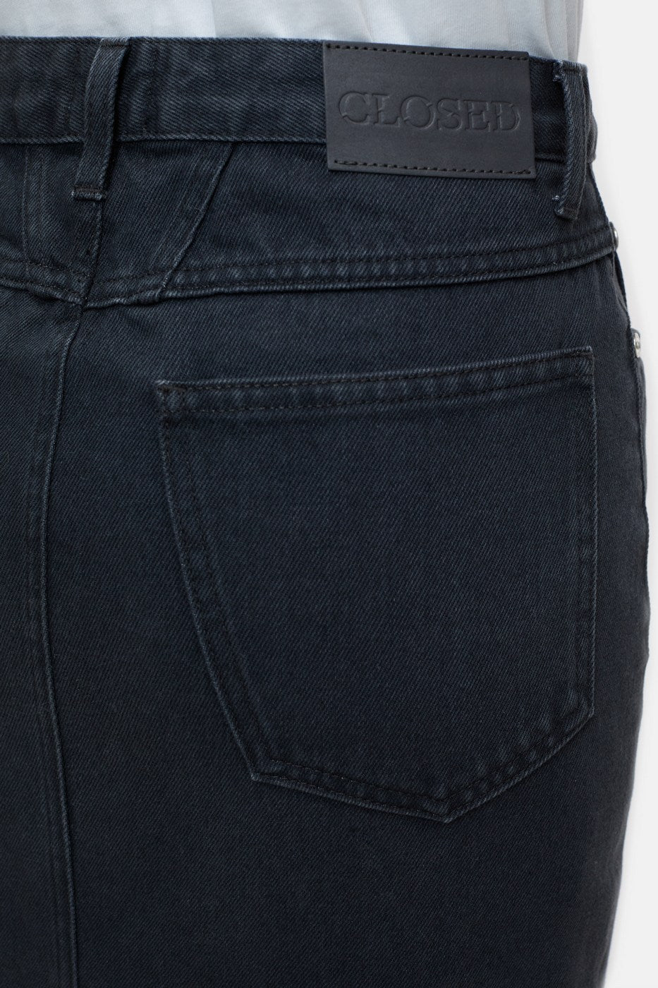 Jupe Slim 5-Pocket - Dark Grey - Femme