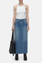 Jupe Long X-Pocket - Dark Blue - Femme