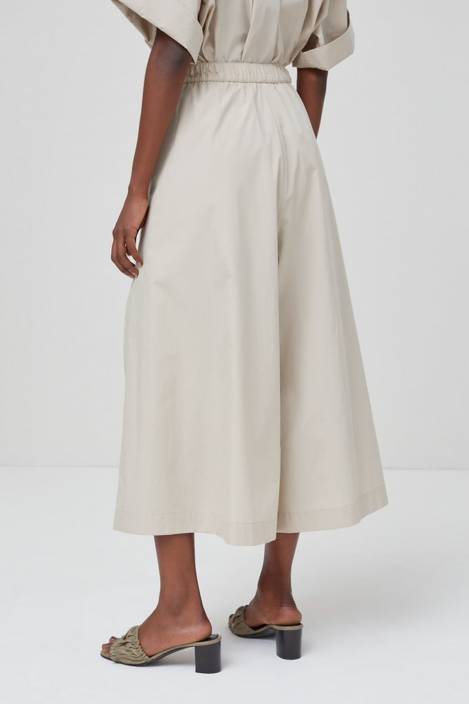 Closed - Jupe Side Split Culotte - Grain Beige - Femme