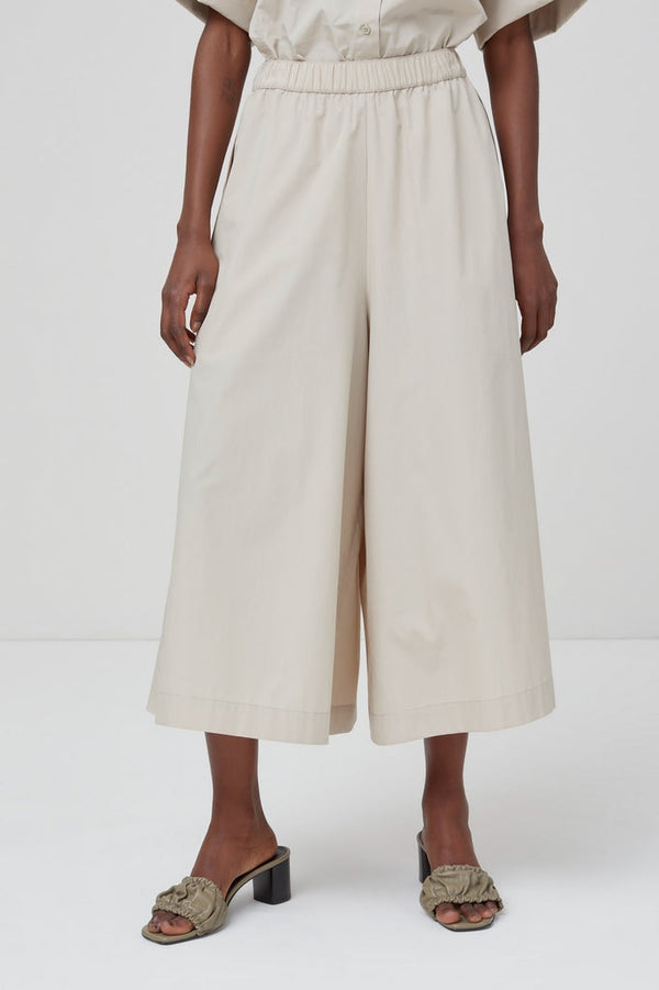 Closed - Jupe Side Split Culotte - Grain Beige - Femme