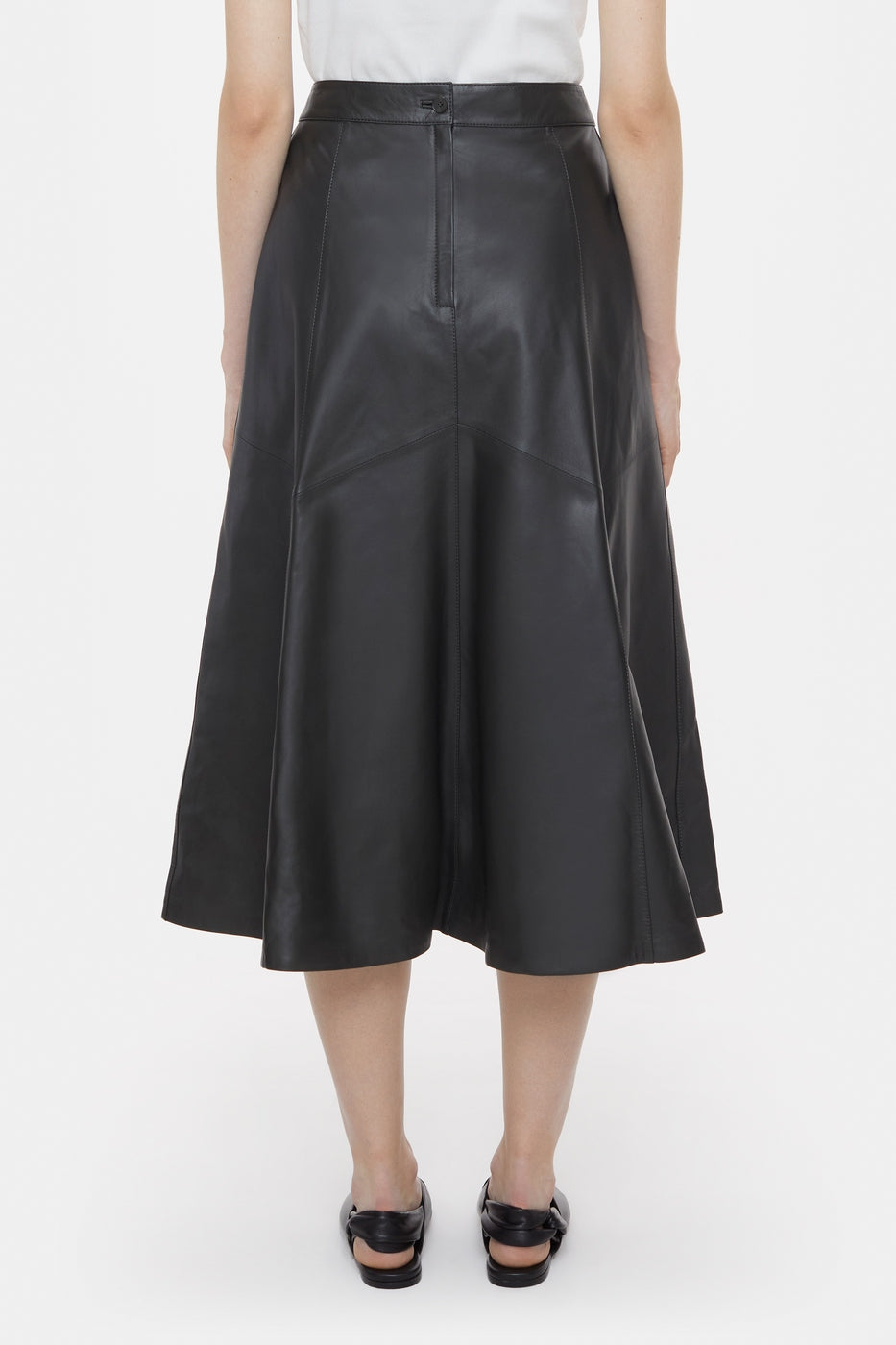 Jupe Leather - Army Green - Femme