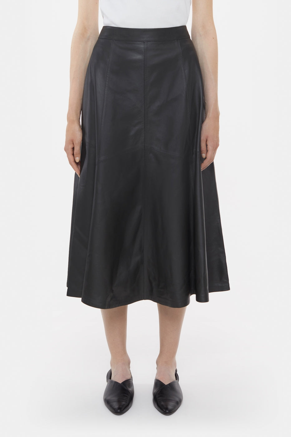 Jupe Leather - Army Green - Femme
