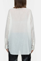 Chemise De Smoking - Ivory - Femme