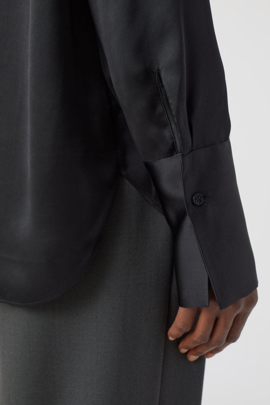 Chemise À Découpes - Black - Femme