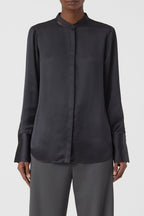 Chemise À Découpes - Black - Femme