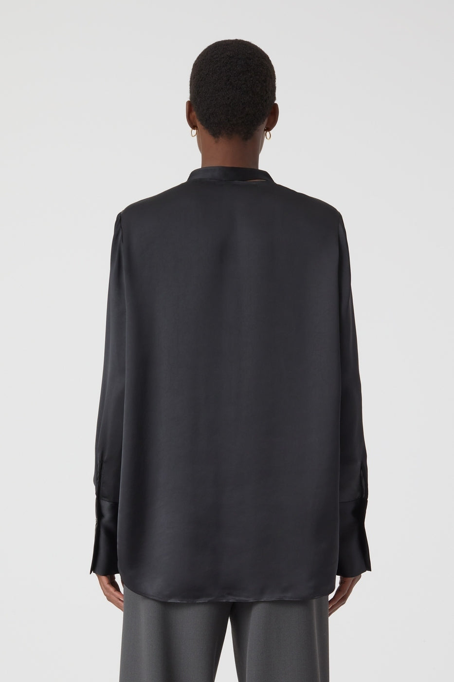 Chemise À Découpes - Black - Femme