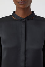 Chemise À Découpes - Black - Femme