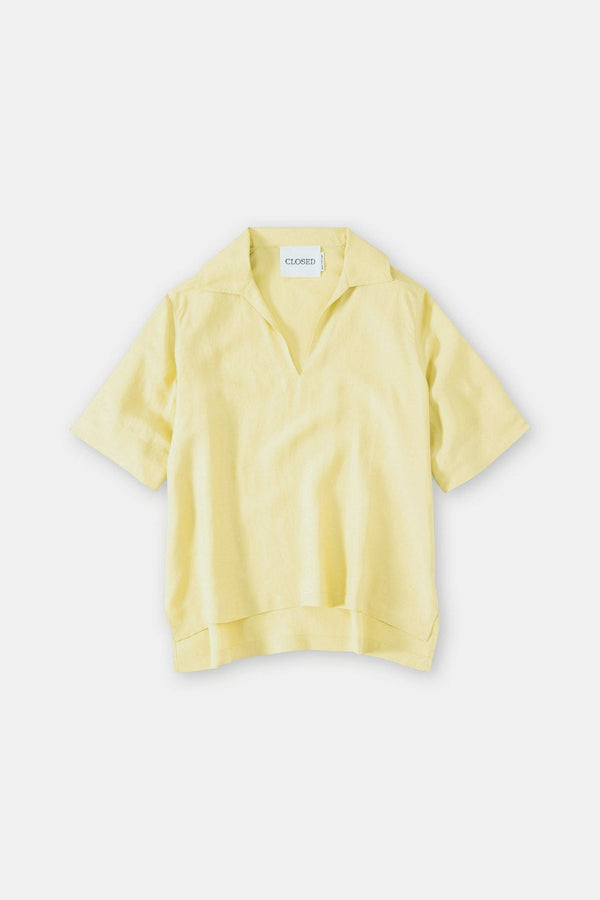 Tunique À Manche Courtes - Calamatta Yellow - Femme