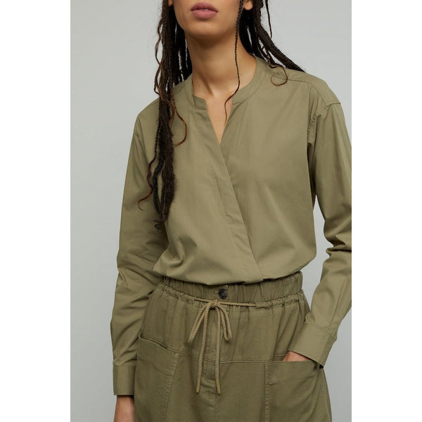 Closed - Chemise Closed Blanche - Ombre Verte - Femme