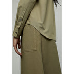 Closed - Chemise Closed Blanche - Ombre Verte - Femme