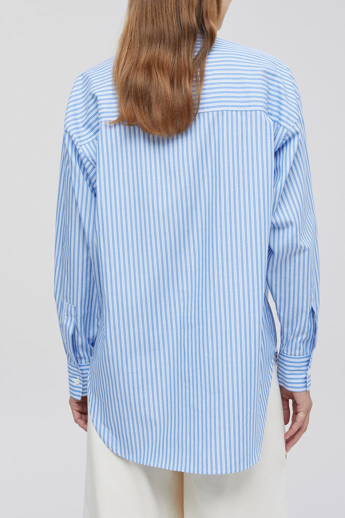 Closed - Chemise Half Placket - Placid Blue - Femme