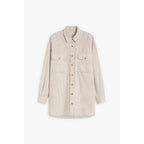 Closed - Blouse Long Chestpocket - Antique Wood - Femme