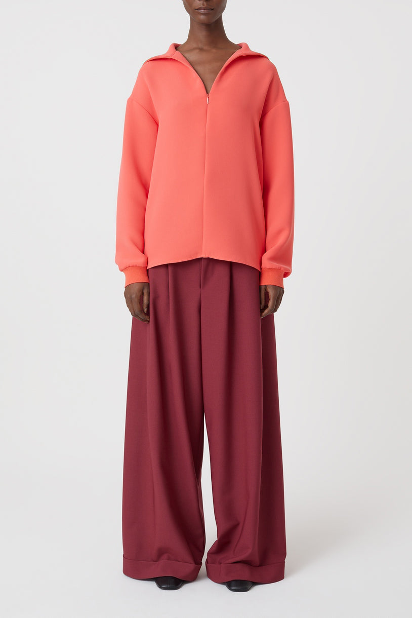 Chemise De Survêtement - Vibrant Red - Femme