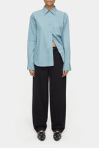 Chemise À Coupe Droite - Blue Water - Femme