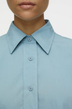 Chemise À Coupe Droite - Blue Water - Femme
