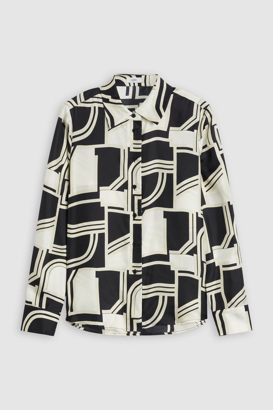 Chemise À Coupe Droite - Black - Femme