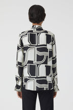 Chemise À Coupe Droite - Black - Femme
