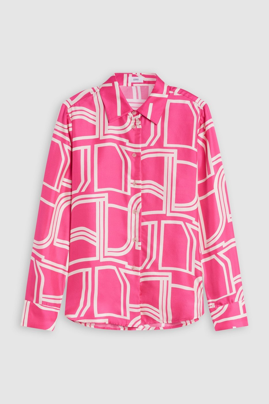 Chemise À Coupe Droite - Fiery Pink - Femme