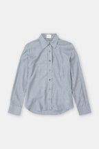 Chemise À Coupe Droite - Dark Grey Melange - Femme