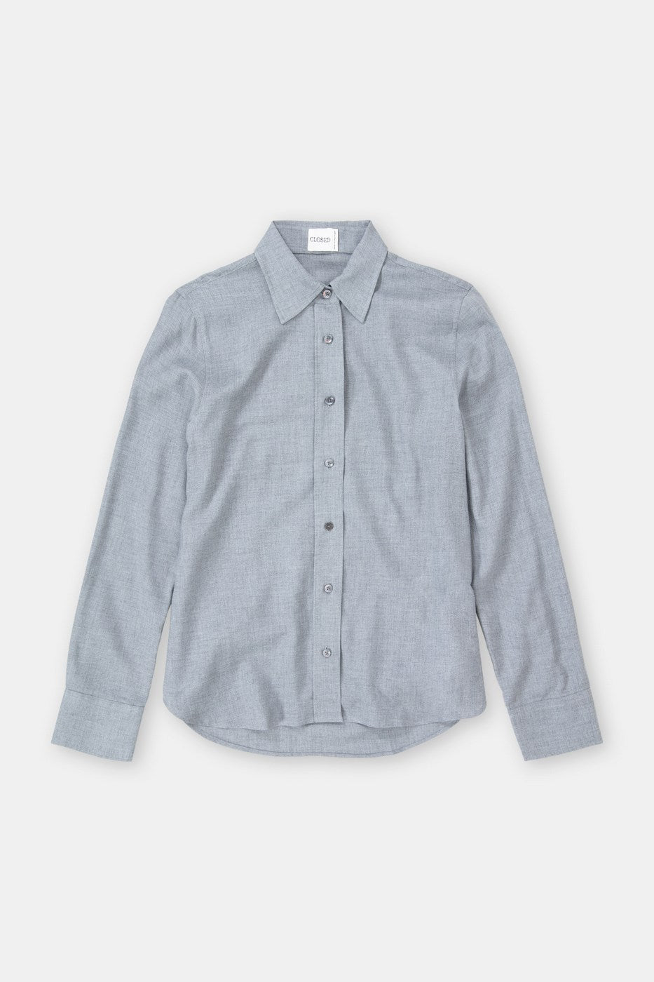 Chemise À Coupe Droite - Dark Grey Melange - Femme