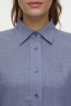 Chemise À Coupe Droite - Dark Night - Femme