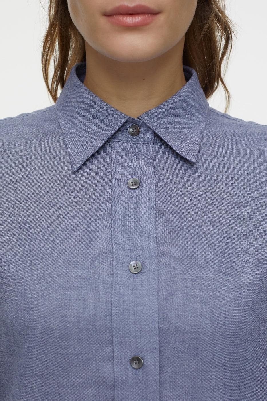 Chemise À Coupe Droite - Dark Night - Femme